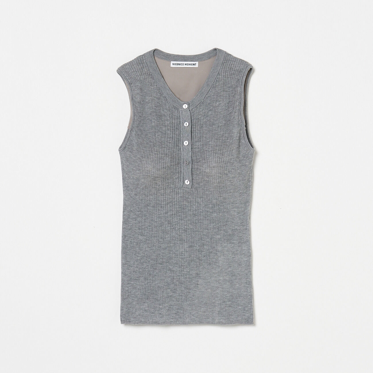  「NICENICE MOMENT LAYERED KNIT CARDIGAN」|ニット・セーター|