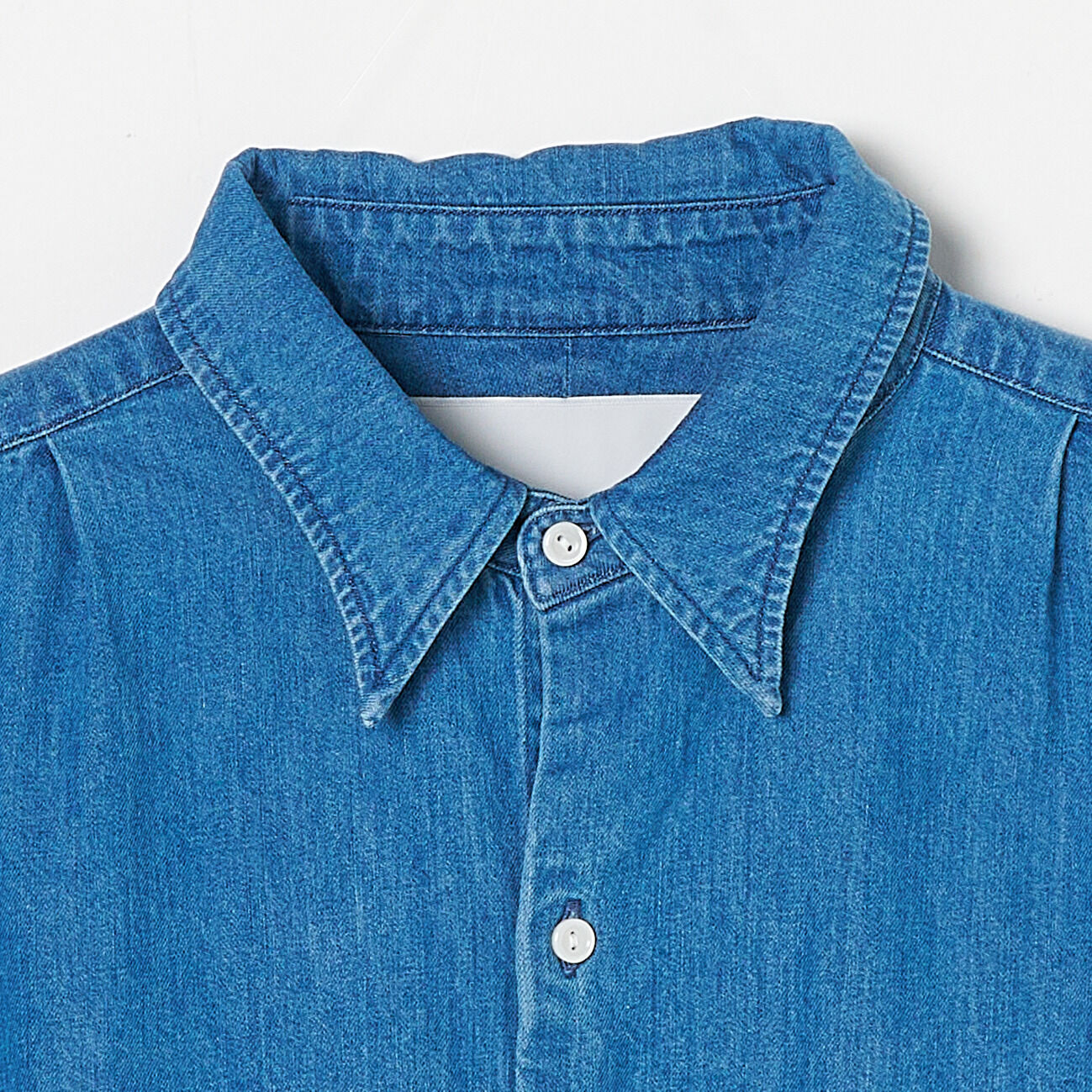  「TICCA DENIM SHIRT PULLOVER」|シャツ・ブラウス|