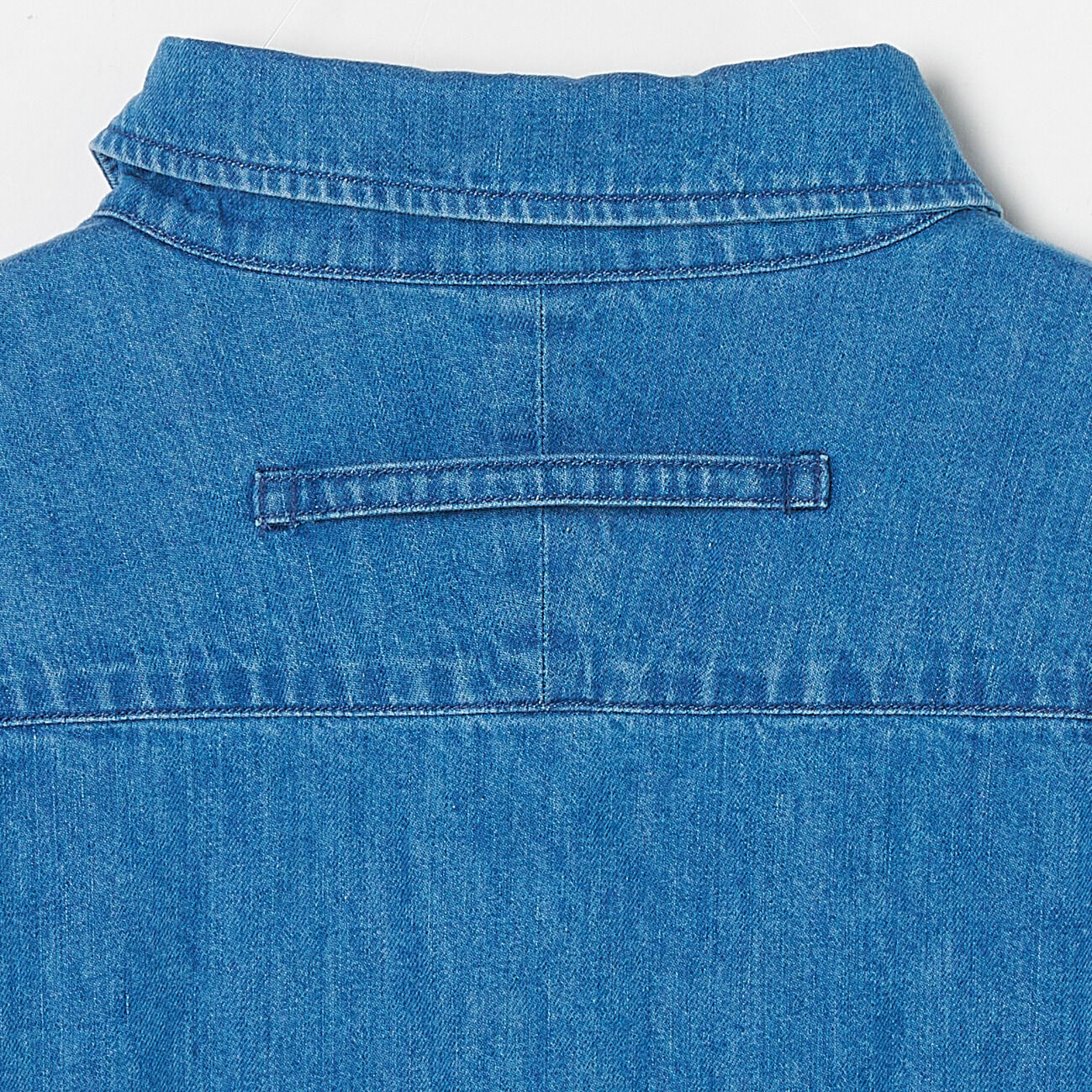  「TICCA DENIM SHIRT PULLOVER」|シャツ・ブラウス|