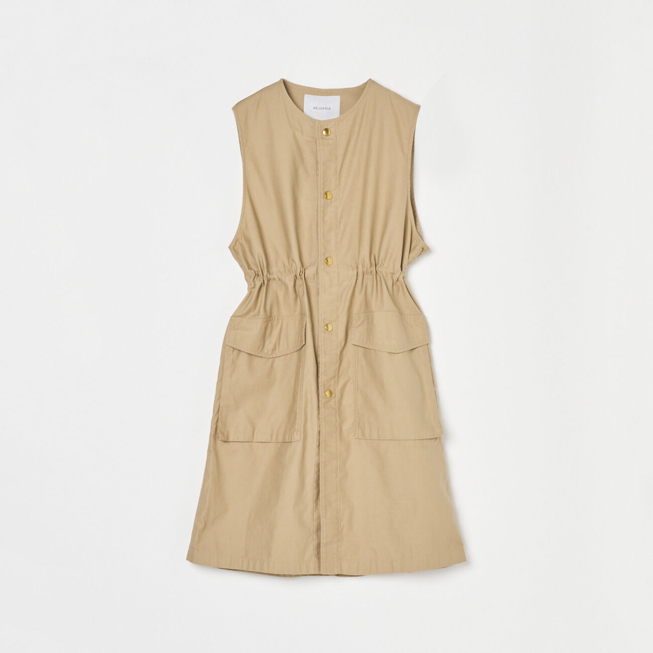 HELIOPOLE「HELIOPOLE MILITARY GILET」|ベスト・ジレ|