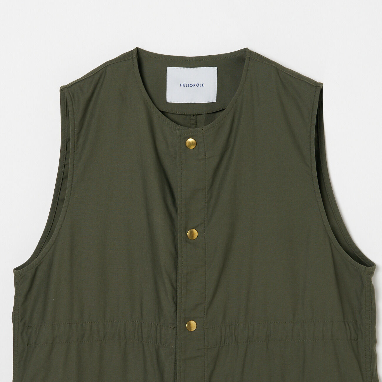 HELIOPOLE「HELIOPOLE MILITARY GILET」|ベスト・ジレ|