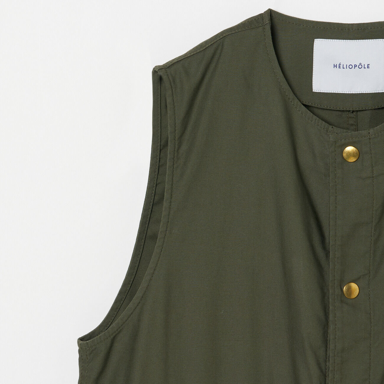 HELIOPOLE「HELIOPOLE MILITARY GILET」|ベスト・ジレ|