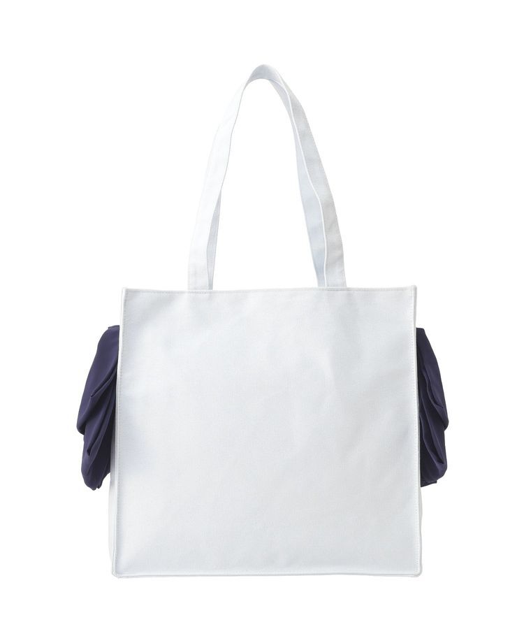 Maison de FLEUR「マリンラインリボンスクエアトートバッグ」|トートバッグ|