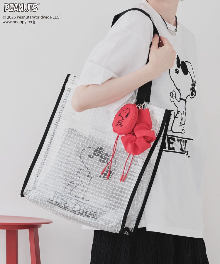Green Parks「【PEANUTS】GreenParksトート」|トートバッグ|Black