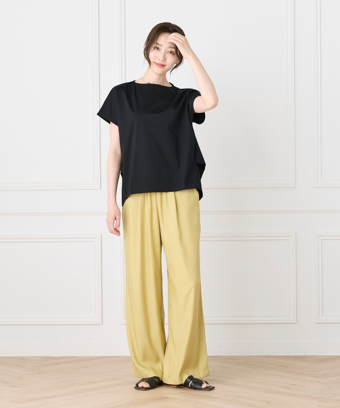7-IDconcept.「バックロングサイドタックプルオーバー《日本製》」|Tシャツ・カットソー|