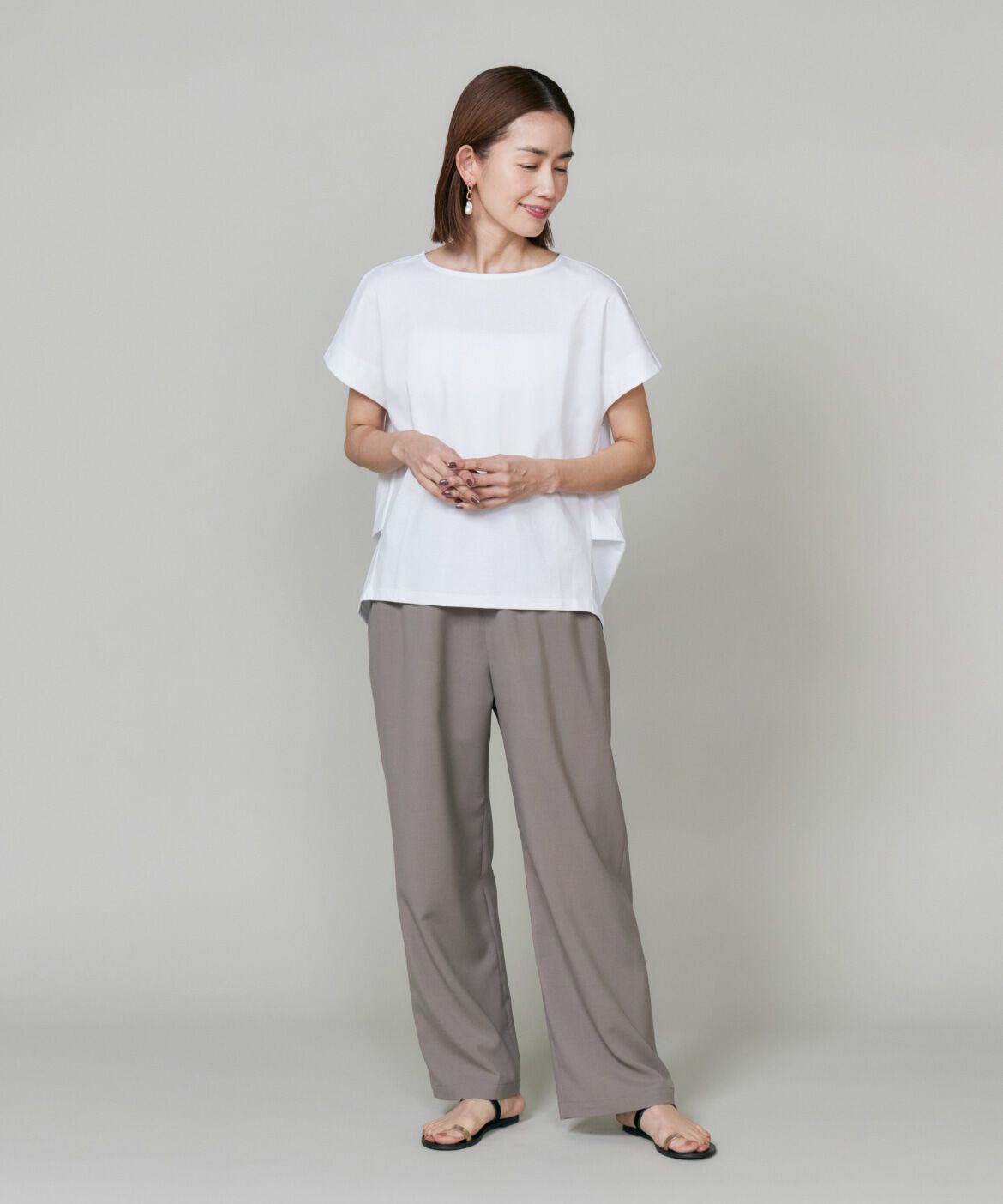 7-IDconcept.「バックロングサイドタックプルオーバー《日本製》」|Tシャツ・カットソー|