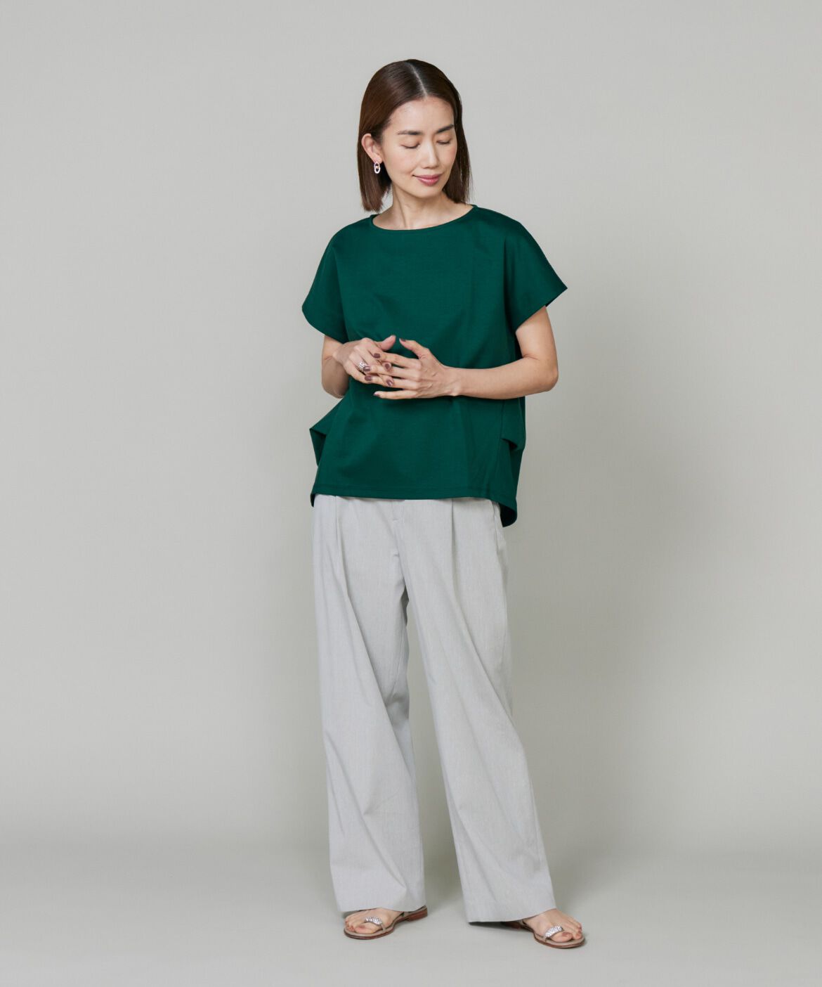 7-IDconcept.「バックロングサイドタックプルオーバー《日本製》」|Tシャツ・カットソー|