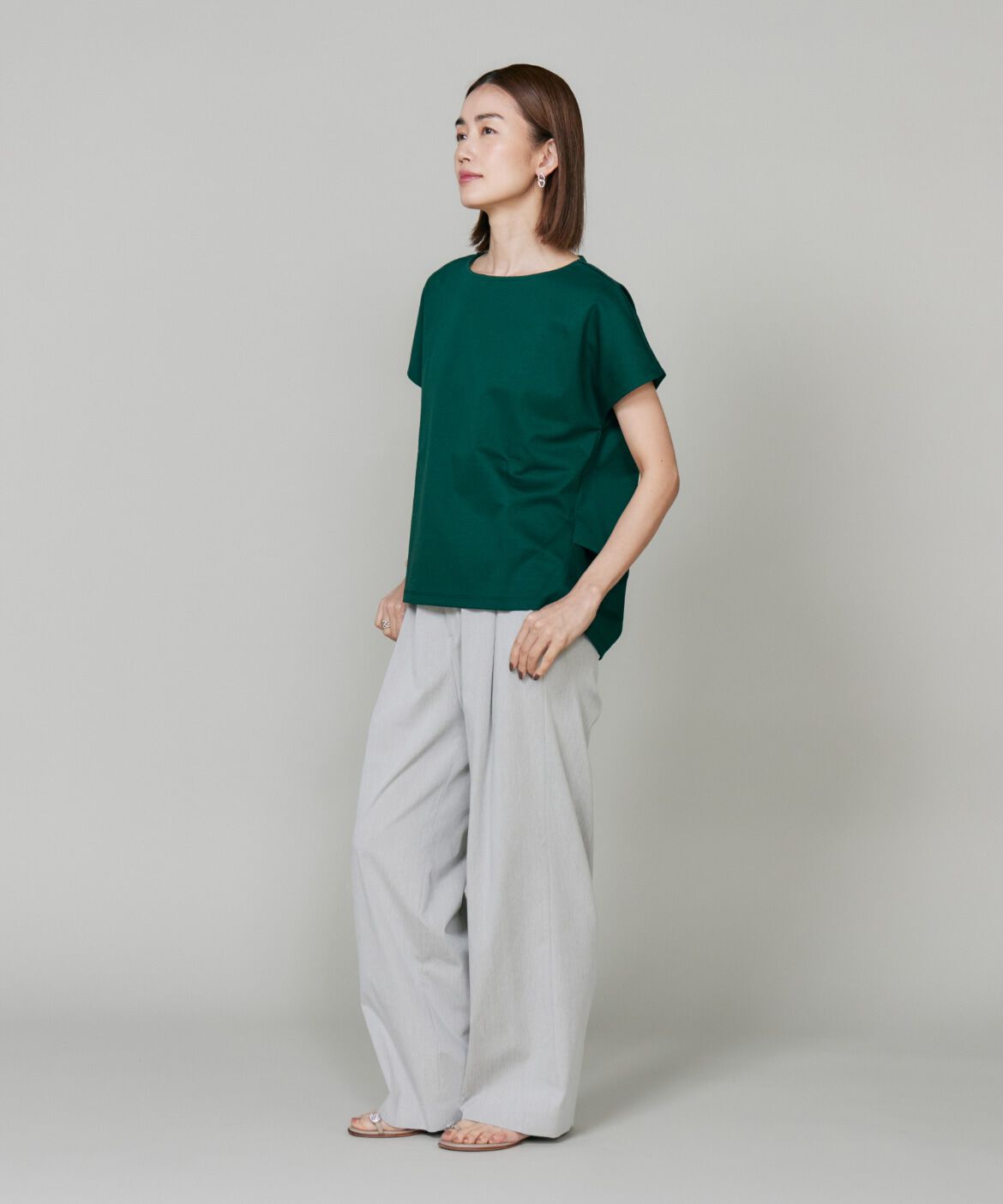 7-IDconcept.「バックロングサイドタックプルオーバー《日本製》」|Tシャツ・カットソー|