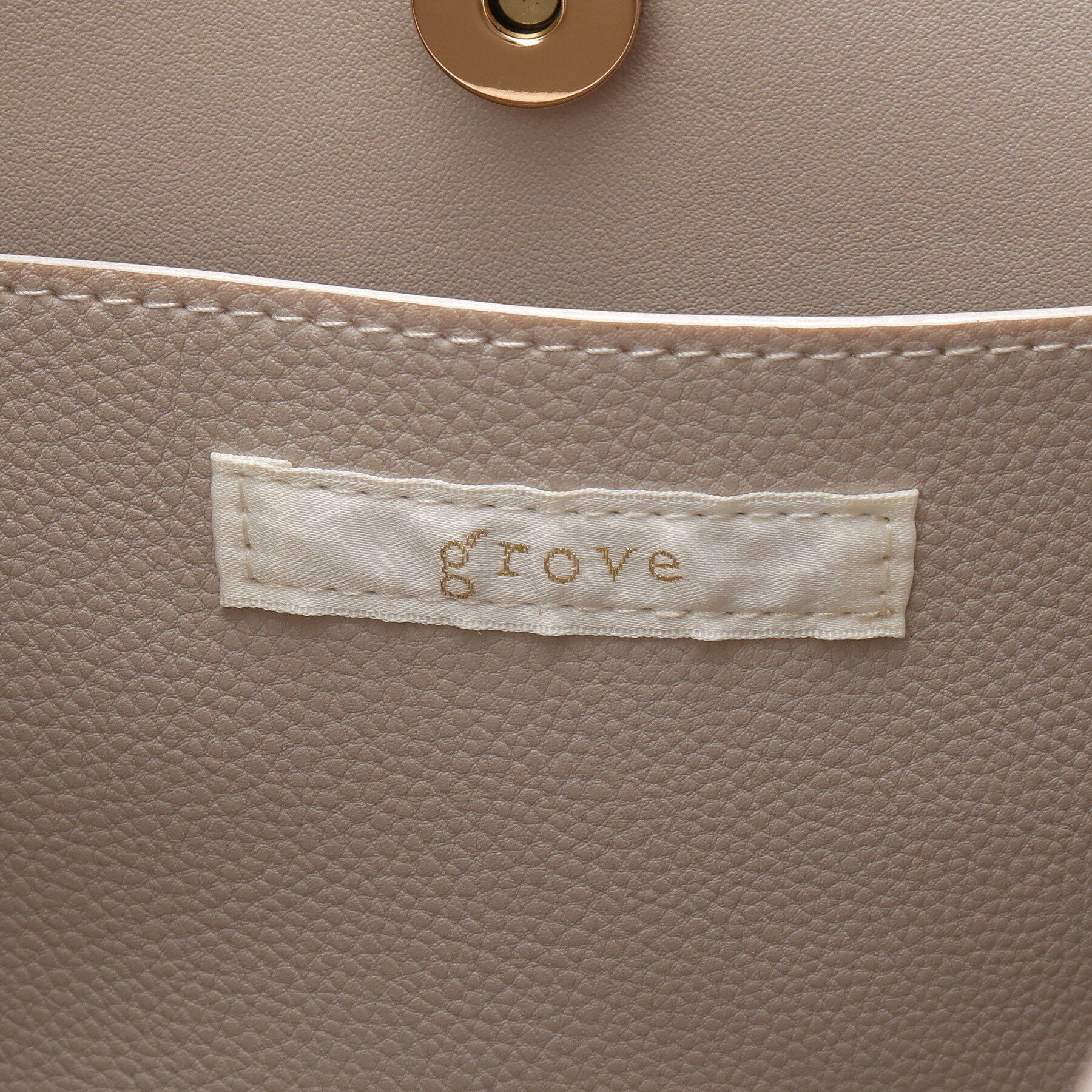 grove「【今季トレンド】ポーチ付きワンショルダー」|トートバッグ|