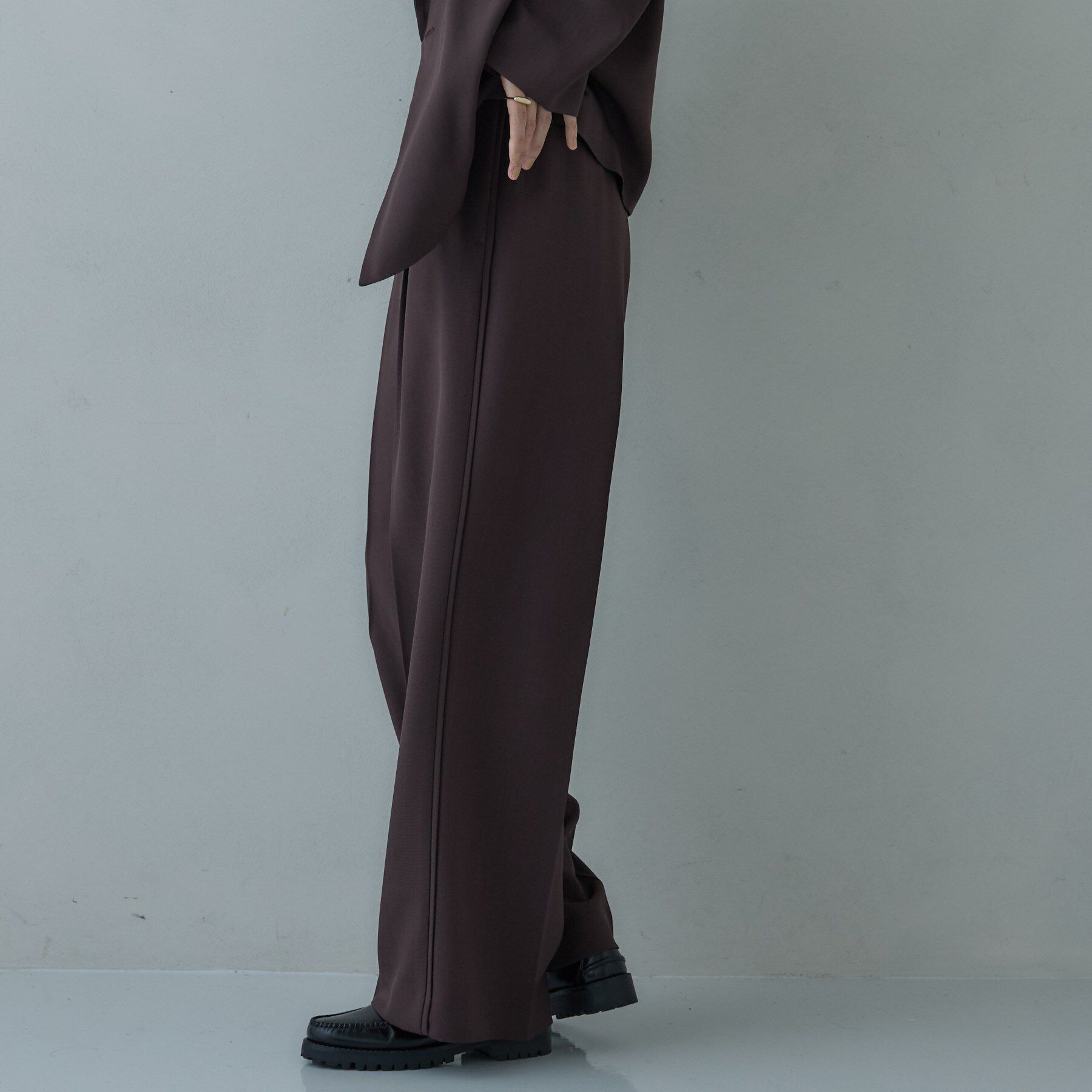 GALLEST「Comfy SET UP｜イージーストレートワイドパンツ【セットアップ対応／通勤/カセット服】」|その他|