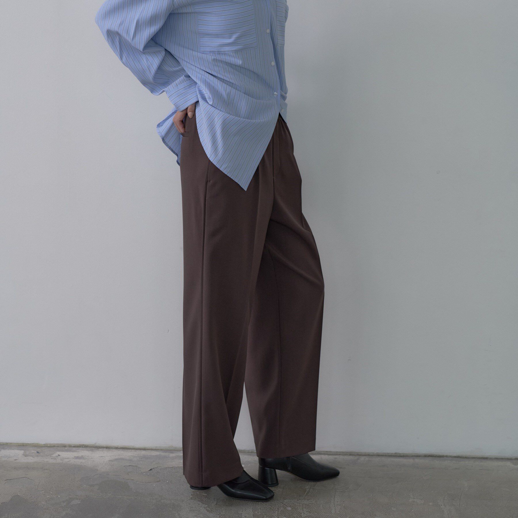 GALLEST「Comfy SET UP｜イージーストレートワイドパンツ【セットアップ対応／通勤/カセット服】」|その他|