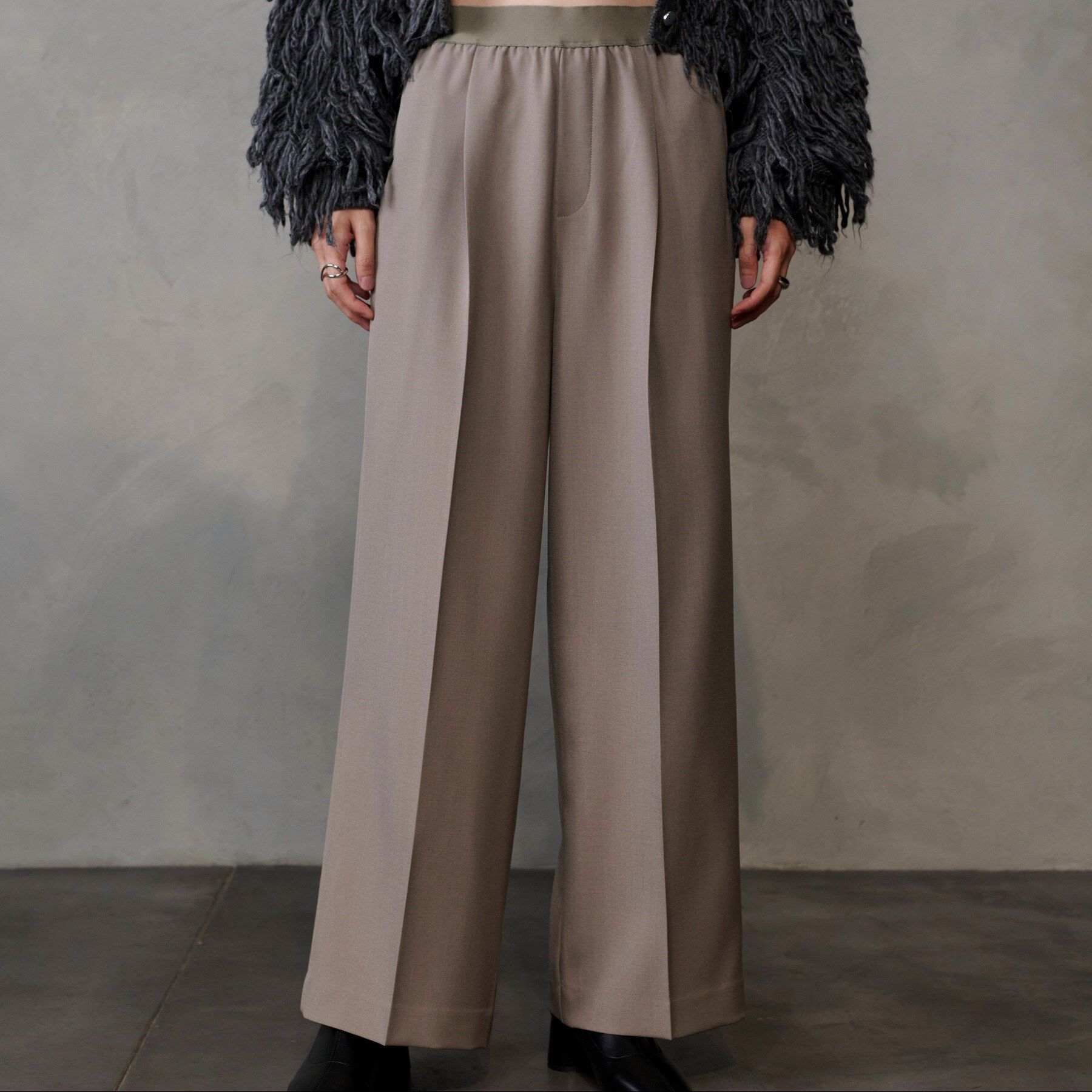 GALLEST「Comfy SET UP｜イージーストレートワイドパンツ【セットアップ対応／通勤/カセット服】」|その他|