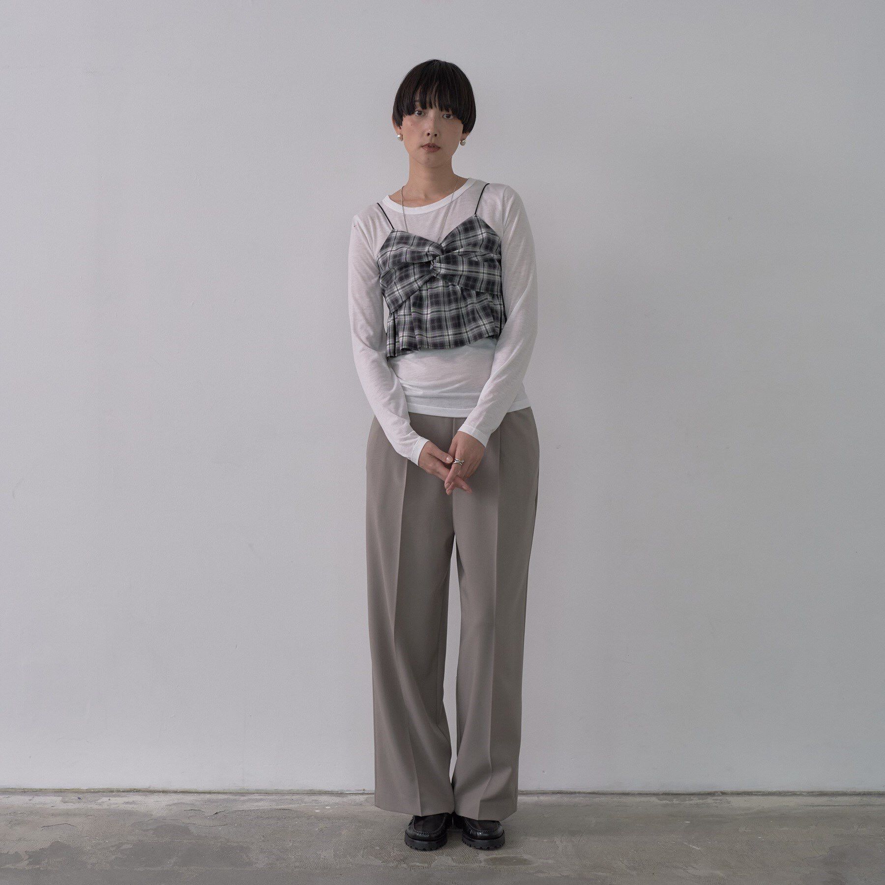 GALLEST「Comfy SET UP｜イージーストレートワイドパンツ【セットアップ対応／通勤/カセット服】」|その他|