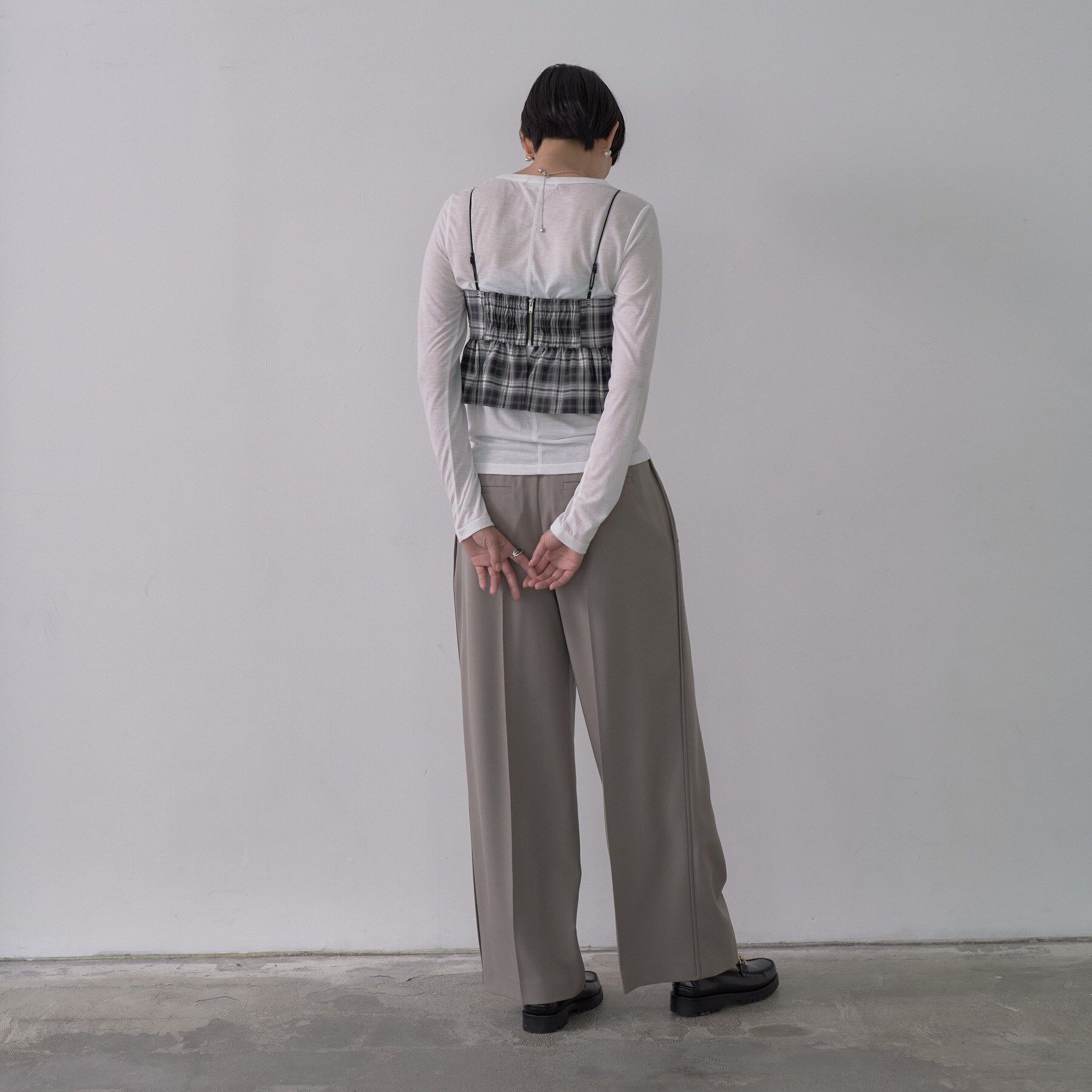 GALLEST「Comfy SET UP｜イージーストレートワイドパンツ【セットアップ対応／通勤/カセット服】」|その他|