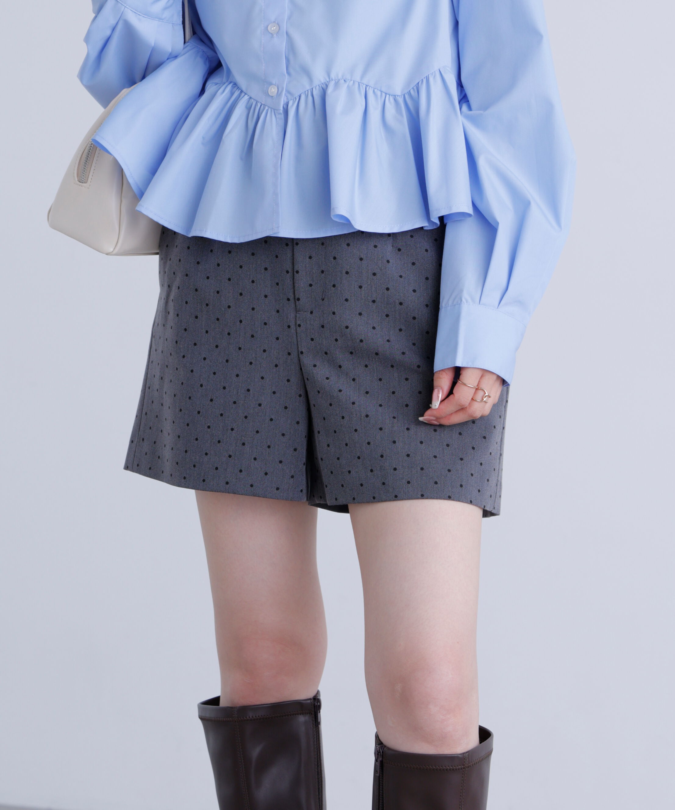  「〈セットアップ対応〉ハイウエストショートパンツ」|その他|