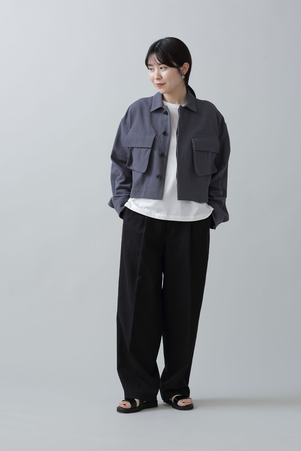 YLEVE 「YLEVE / COTTON LINEN TWILL BZ」|ブルゾン・スタジャン|