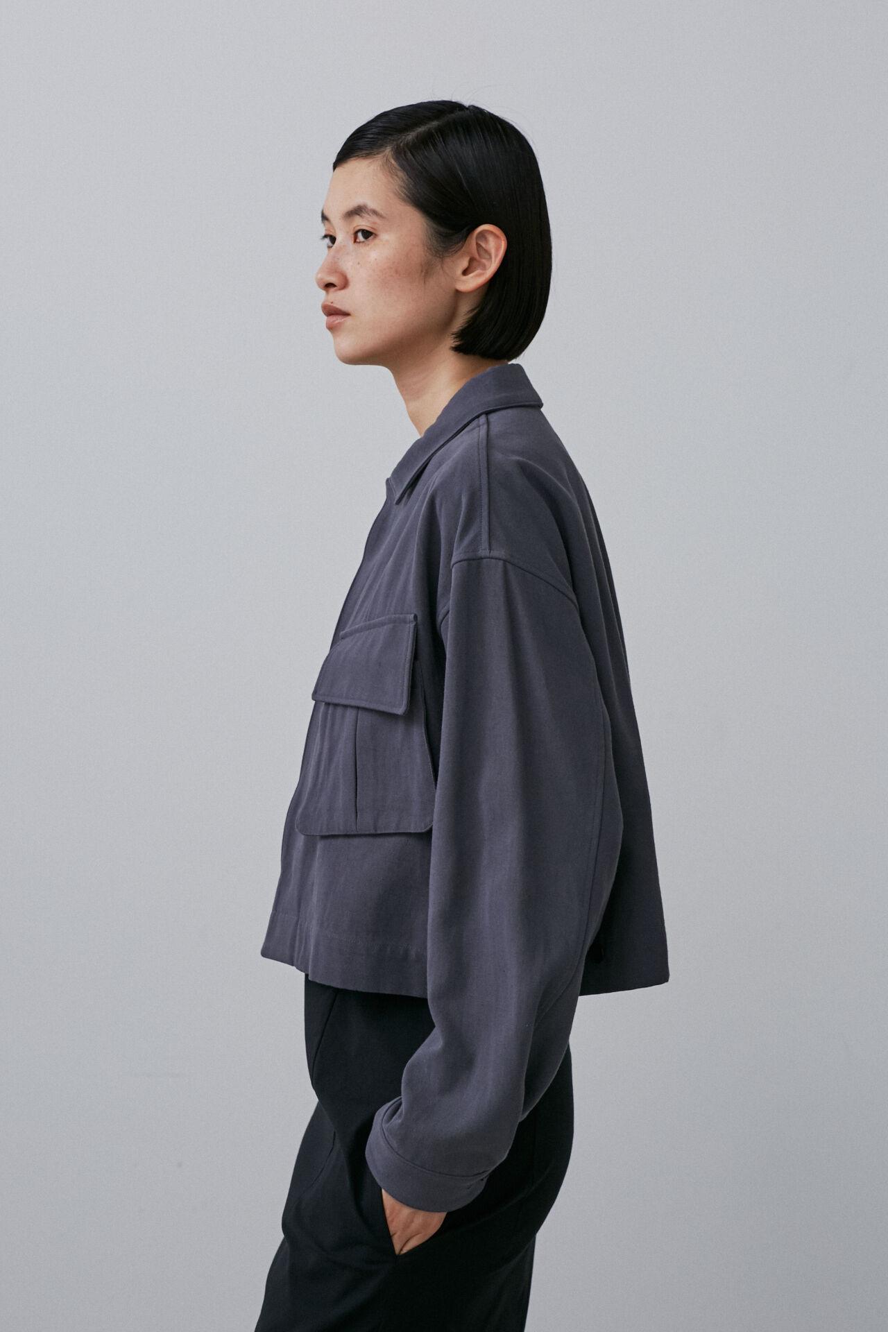 YLEVE 「YLEVE / COTTON LINEN TWILL BZ」|ブルゾン・スタジャン|