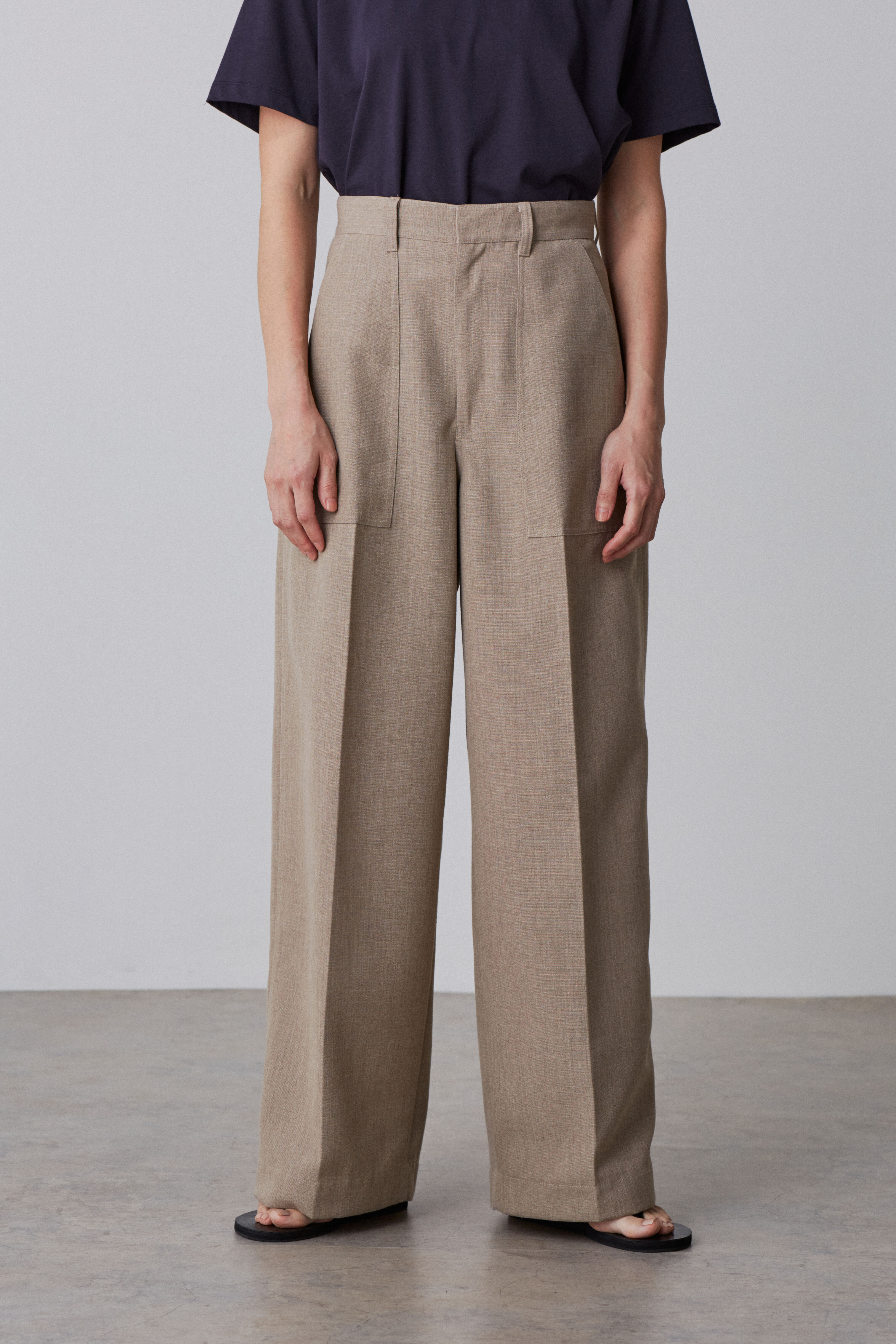YLEVE 「YLEVE / RECYCLE POLYESTER TROUSERS」|その他|