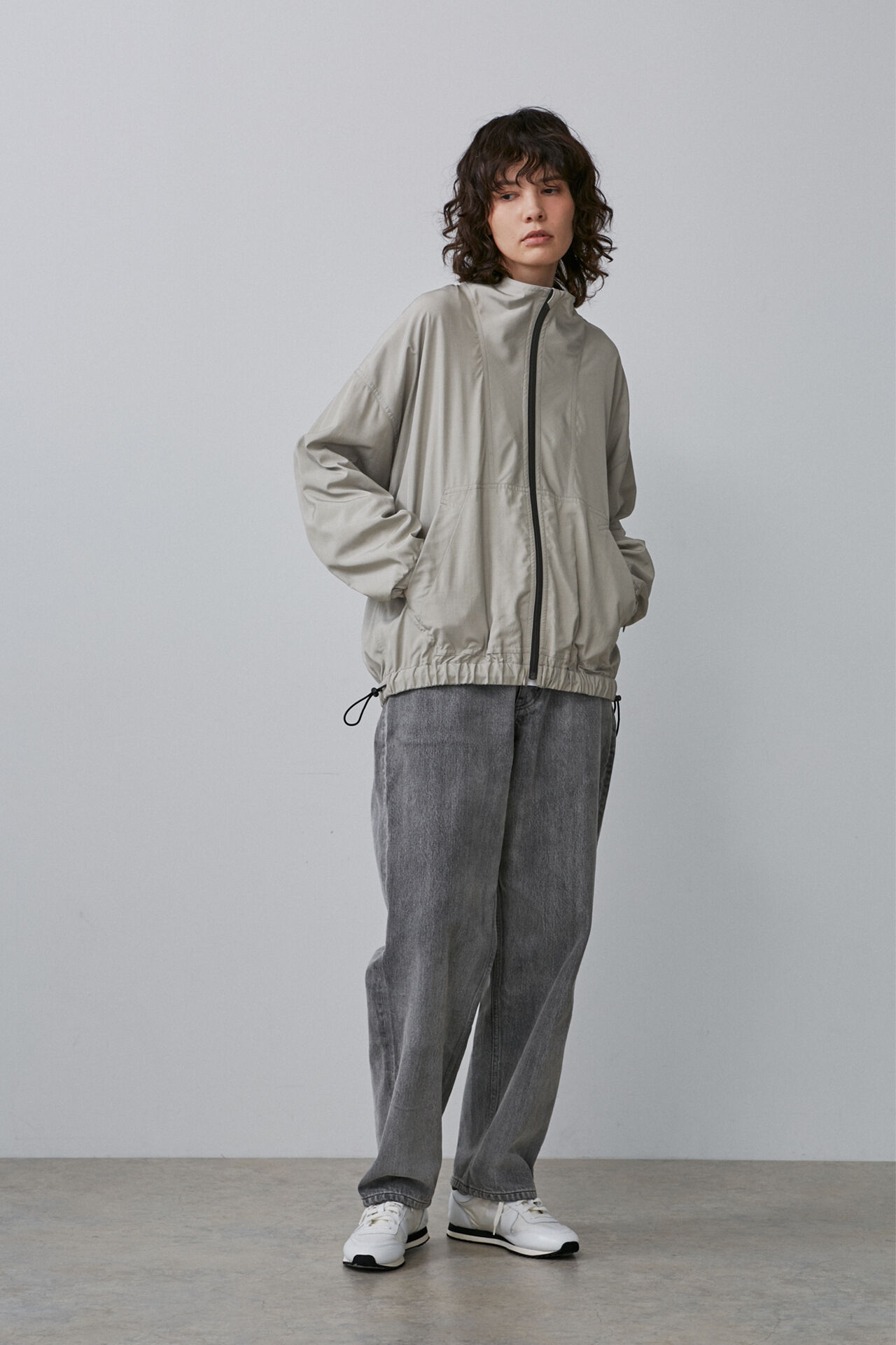 YLEVE 「YLEVE / NYLON SILK BZ」|ブルゾン・スタジャン|