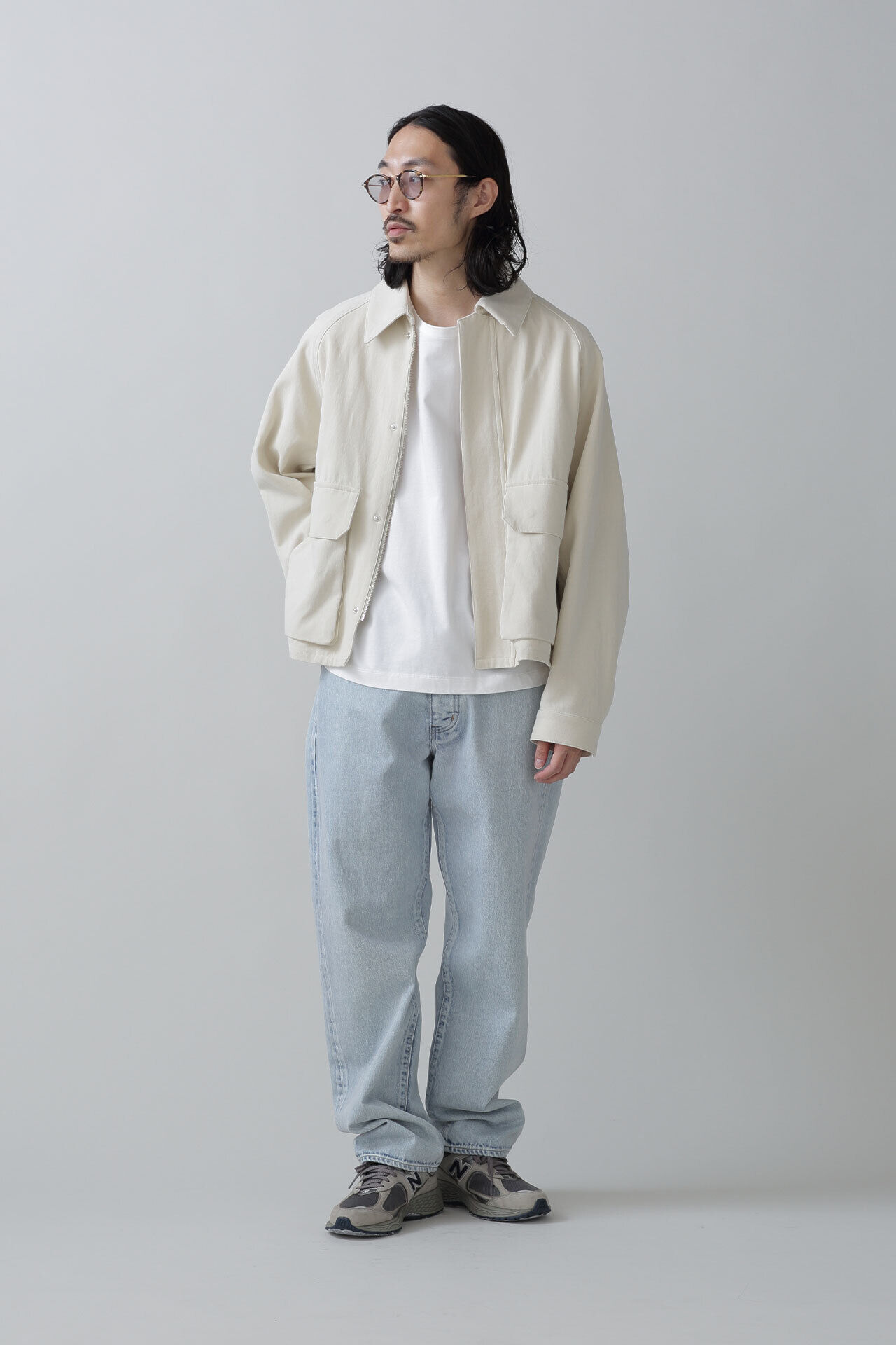 YLEVE 「YLEVE / COTTON LINEN TWILL BZ」|ブルゾン・スタジャン|