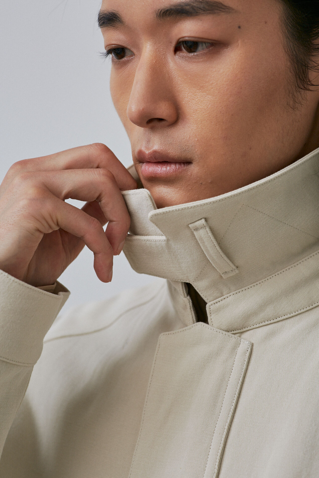 YLEVE 「YLEVE / COTTON LINEN TWILL BZ」|ブルゾン・スタジャン|