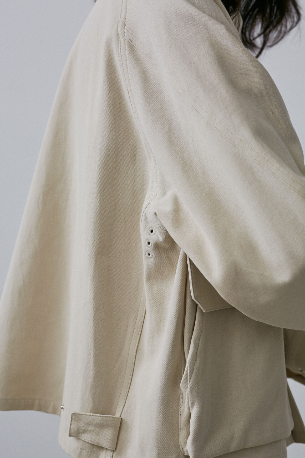 YLEVE 「YLEVE / COTTON LINEN TWILL BZ」|ブルゾン・スタジャン|