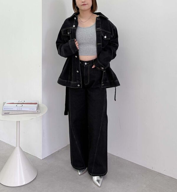 archives「カップ付クロップドテレコＴＯＰＳ／」|Tシャツ・カットソー|