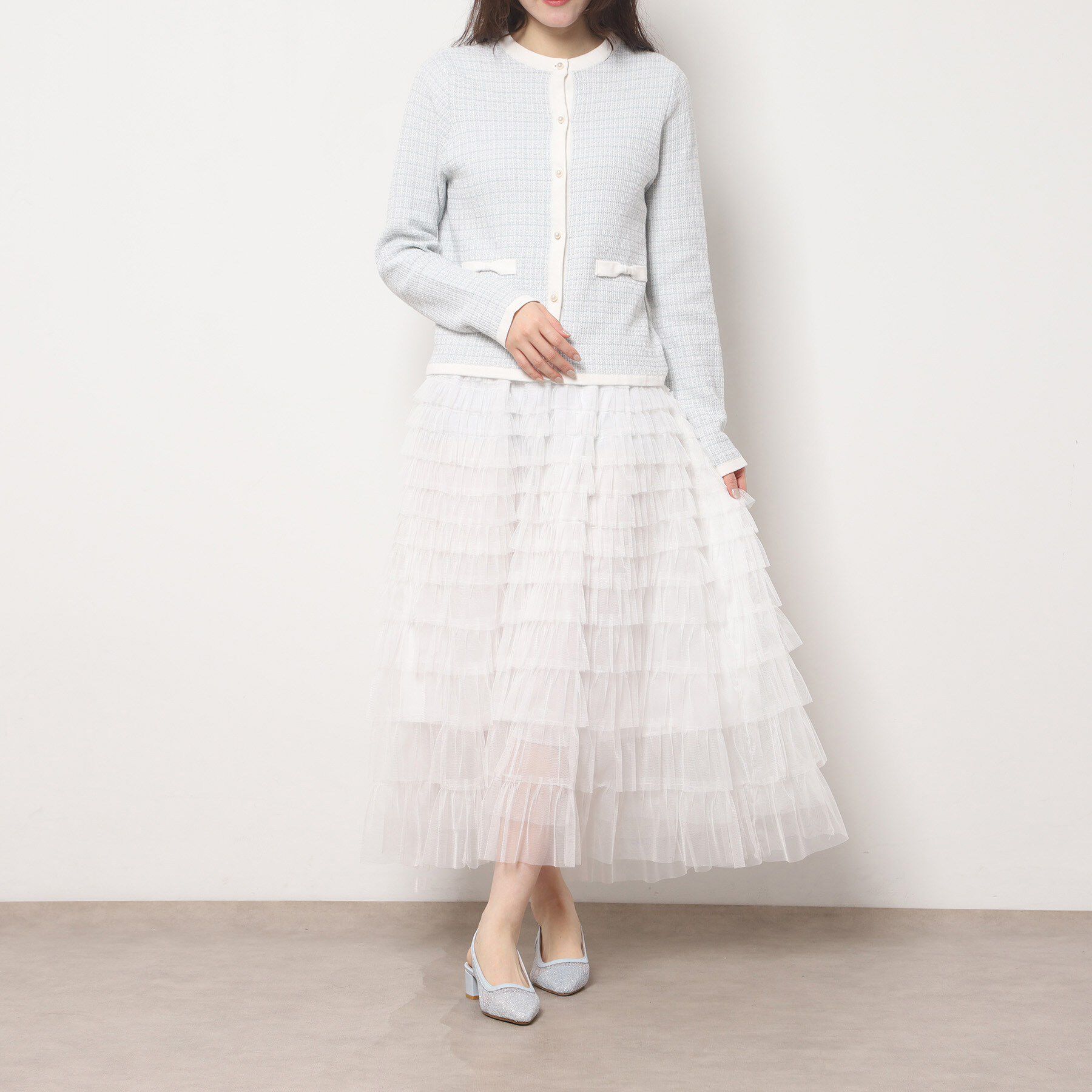 ESPERANZA「ラメチュールバックストラップパンプス」|パンプス|
