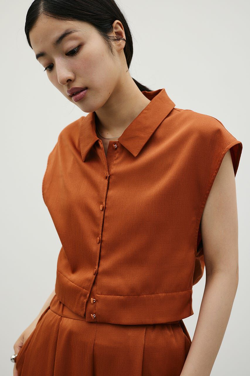 STYLEMIXER「ワッシャーサテンバックオープンシャツ」|シャツ・ブラウス|ORG
