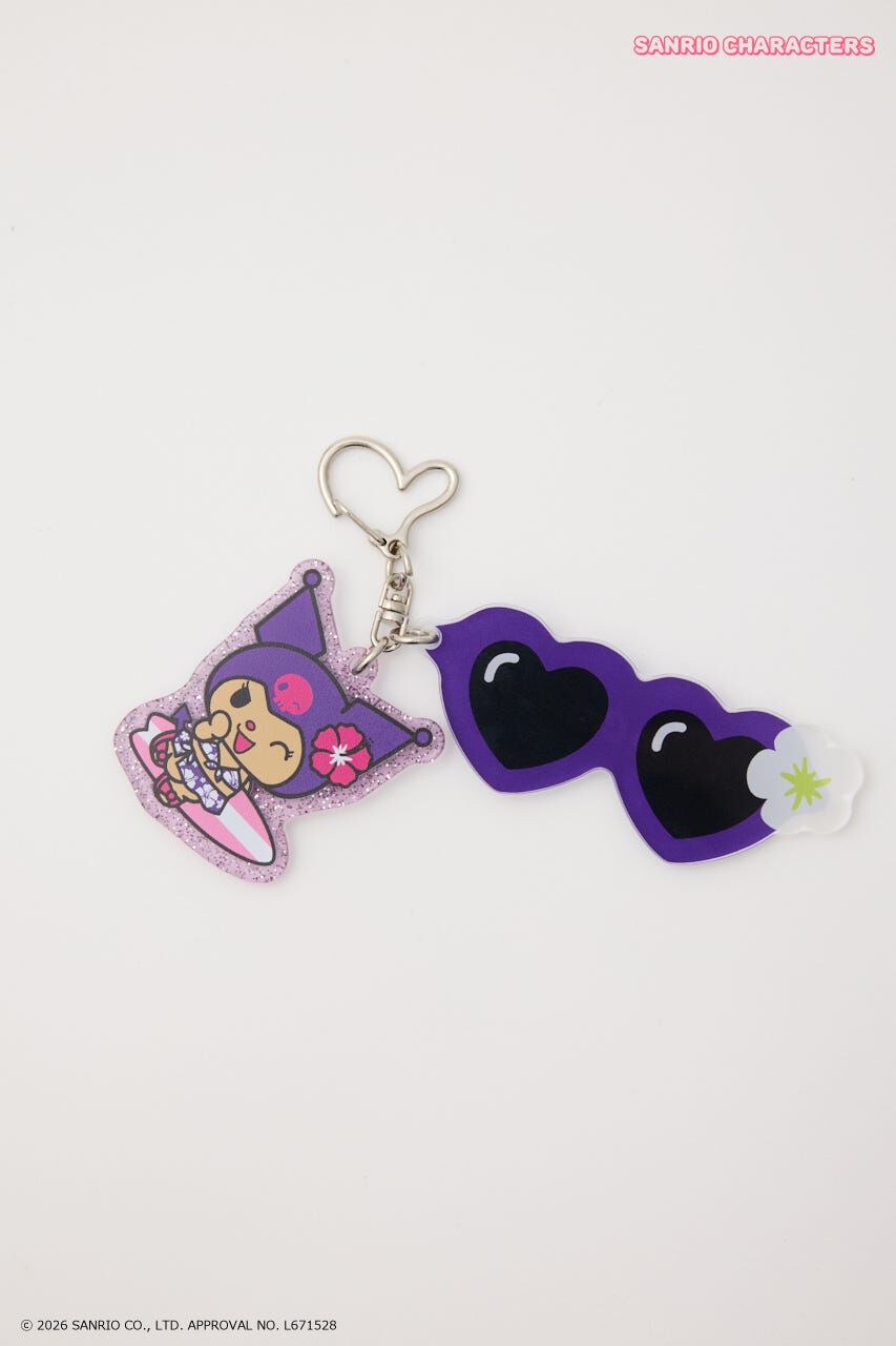 RODEO CROWNS「(サンリオキャラクターズ)サングラスチャーム」|その他|柄PUR5