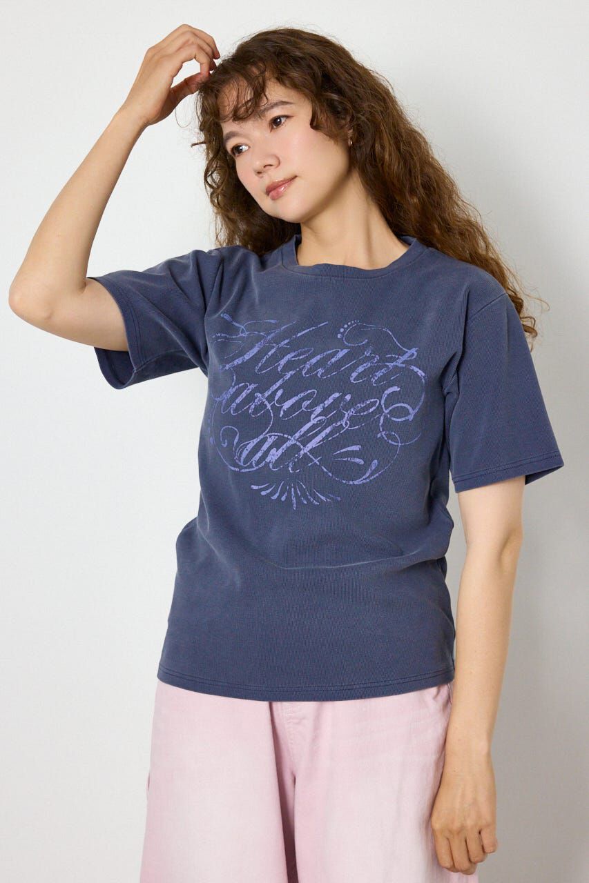 RODEO CROWNS「スパンリブピグメントTシャツ」|Tシャツ・カットソー|