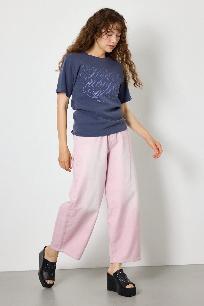 RODEO CROWNS「スパンリブピグメントTシャツ」|Tシャツ・カットソー|