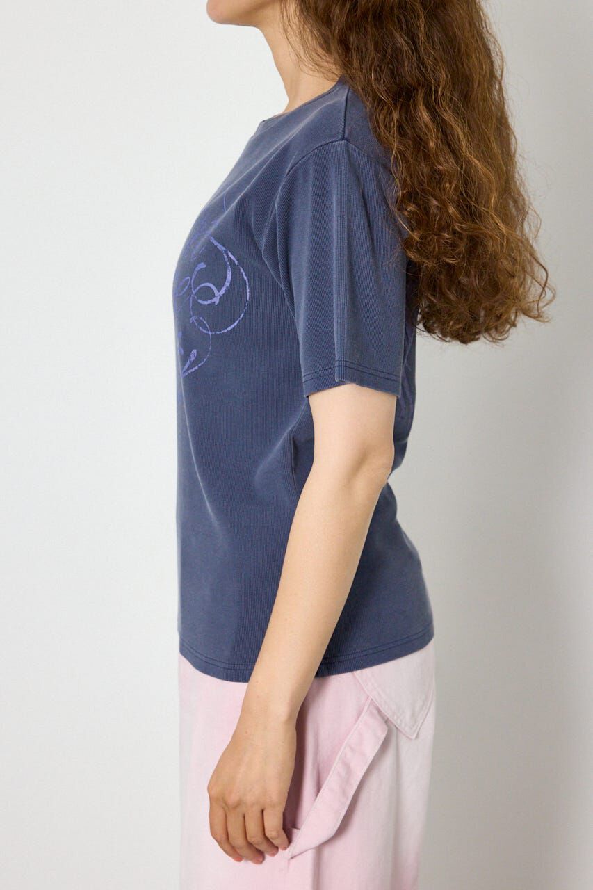 RODEO CROWNS「スパンリブピグメントTシャツ」|Tシャツ・カットソー|