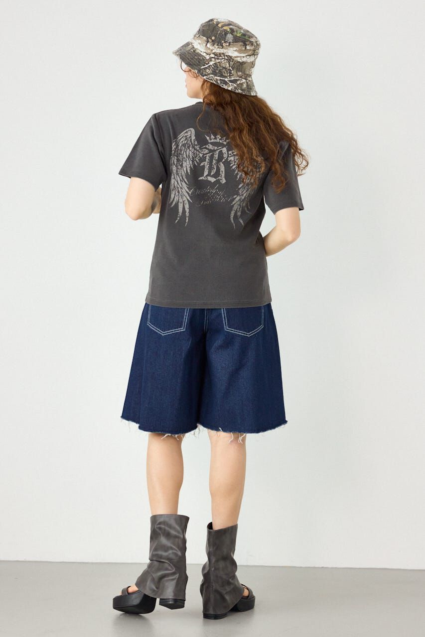 RODEO CROWNS「スパンリブピグメントTシャツ」|Tシャツ・カットソー|