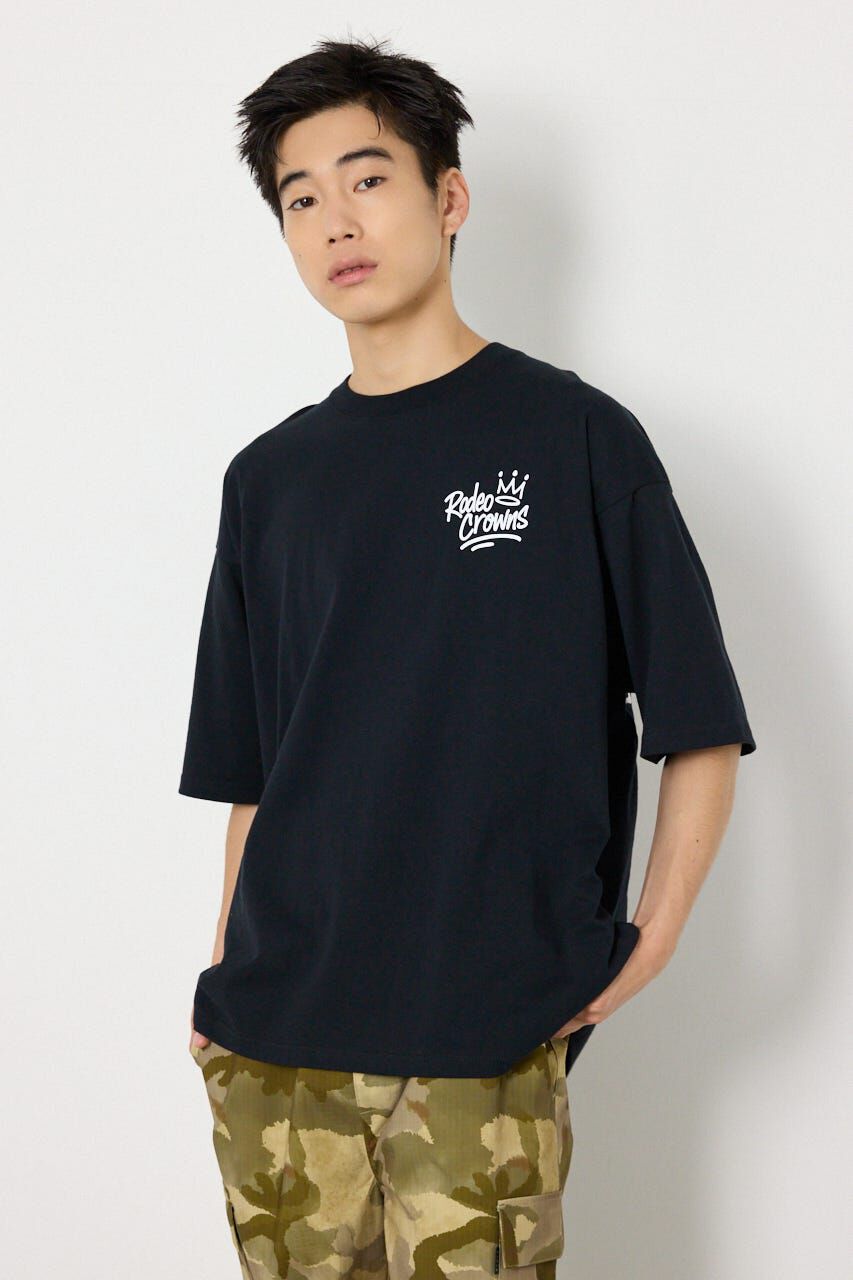 RODEO CROWNS「USボールTシャツ」|Tシャツ・カットソー|BLK