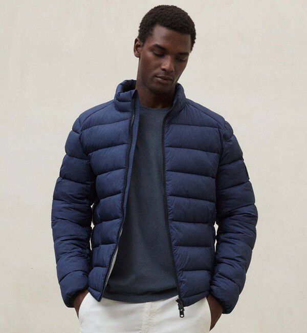 ECOALF「BERET ジャケット / BERET JACKET MAN」|ブルゾン・スタジャン|ネイビー