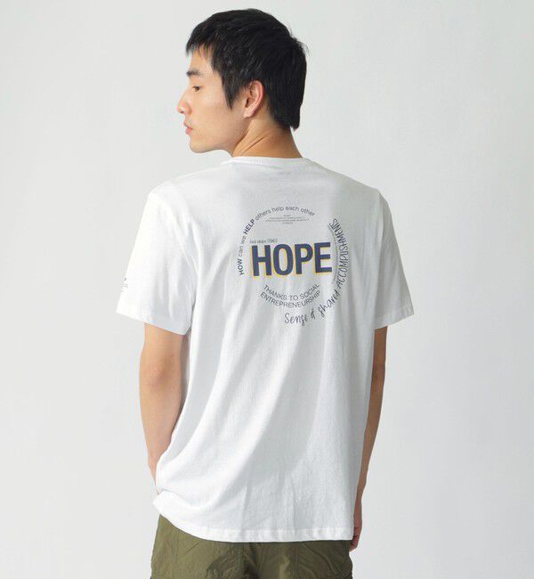 ECOALF「【WEB限定】バックプリント メッセージ Tシャツ / ACT NOW HOPE T-SHIRT」|Tシャツ・カットソー|