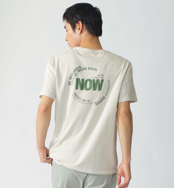 ECOALF「【WEB限定】バックプリント メッセージ Tシャツ / ACT NOW HOPE T-SHIRT」|Tシャツ・カットソー|