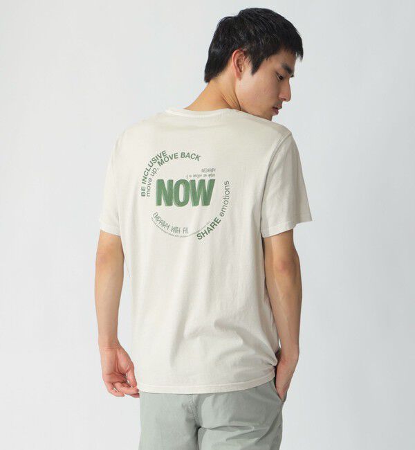 ECOALF「【WEB限定】バックプリント メッセージ Tシャツ / ACT NOW HOPE T-SHIRT」|Tシャツ・カットソー|
