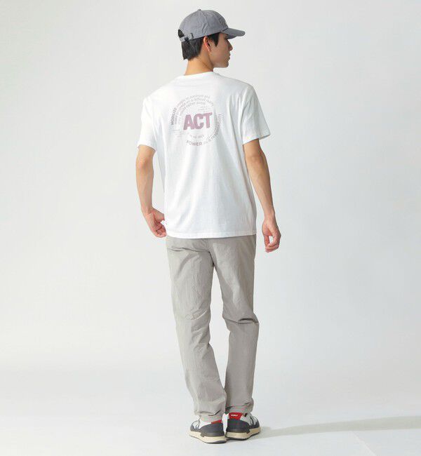 ECOALF「【WEB限定】バックプリント メッセージ Tシャツ / ACT NOW HOPE T-SHIRT」|Tシャツ・カットソー|