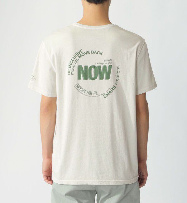 ECOALF「【WEB限定】バックプリント メッセージ Tシャツ / ACT NOW HOPE T-SHIRT」|Tシャツ・カットソー|