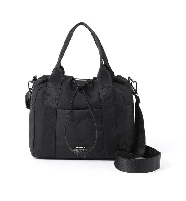 ECOALF「CLAUDIA 2WAY バッグ / CLAUDIA BAG」|ショルダー・メッセンジャー|黒