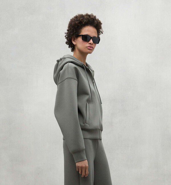 ECOALF「ARICA ジップパーカー / ARICAALF SWEATSHIRT WOMAN」|パーカー|カーキ