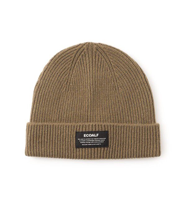 ECOALF「WOOL ニットキャップ / WOOL BEANIE UNISEX」|ニット帽|ブラウン