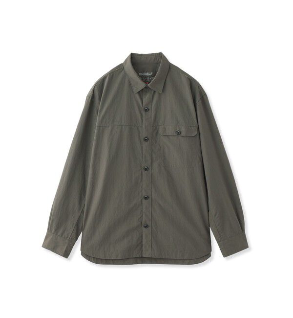 ECOALF「ACT OCEAN シャツカバーオール 【日本限定】」|ブルゾン・スタジャン|カーキ