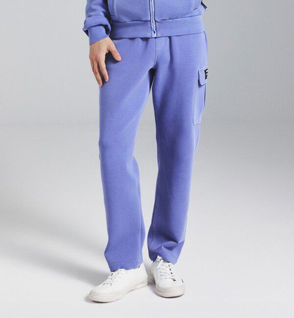 ECOALF「MARA ピグメント パンツ / MARA NEO MAN」|カーゴ|サックスブルー