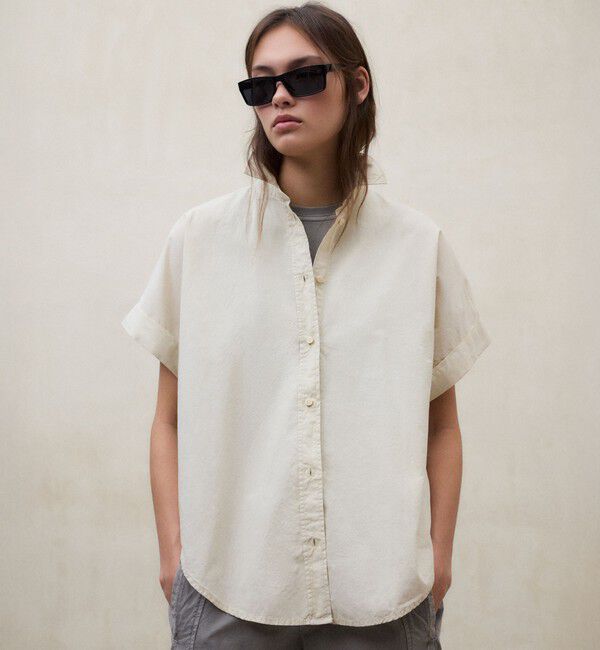 ECOALF「ISABEL リジェネ シャツ / ISABEL SHIRT WOMAN」|シャツ・ブラウス|ベージュ