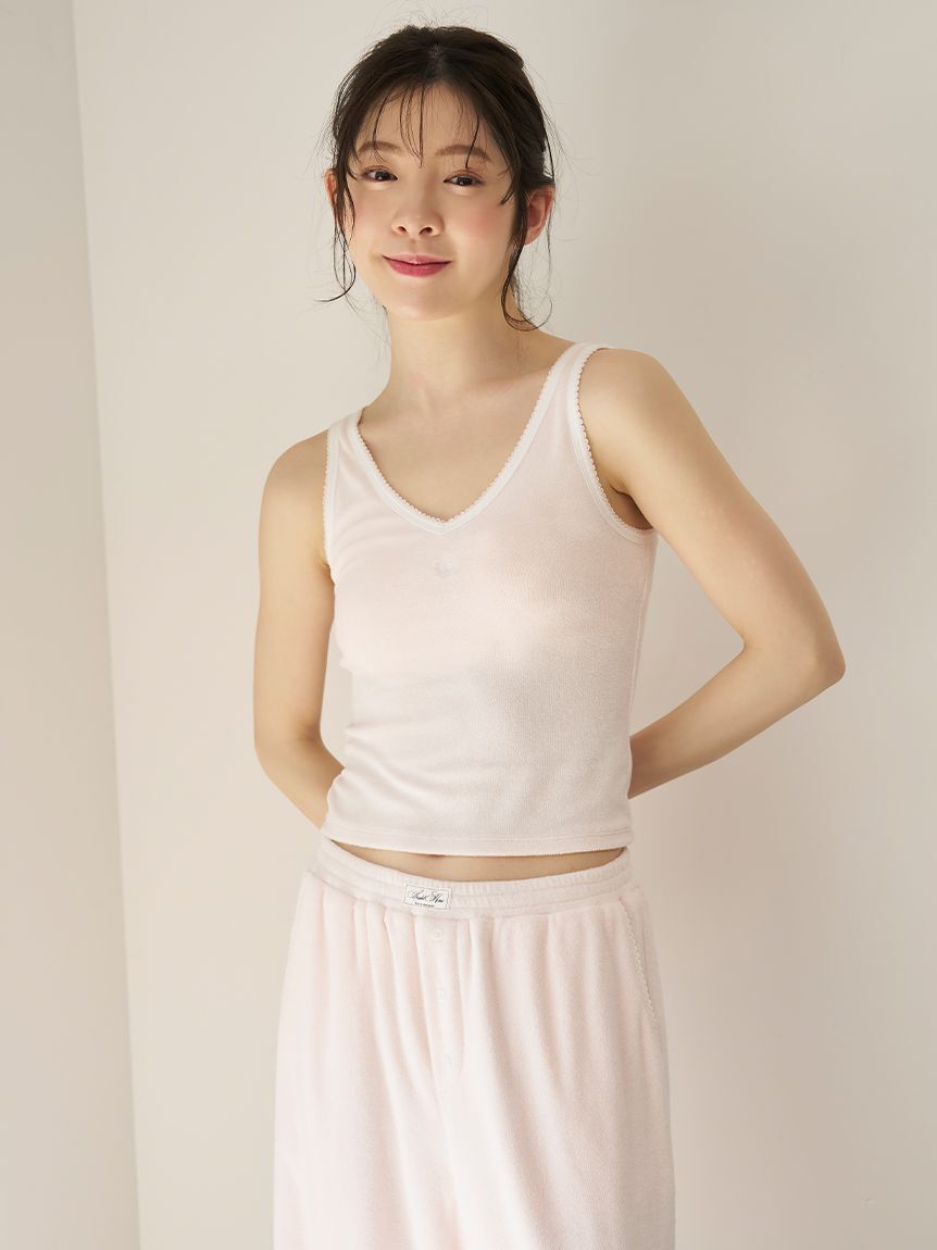 SNIDEL HOME「【SorbetLight】【接触冷感】パイルロングパンツ」|ルームウェア|