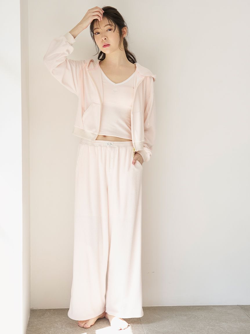 SNIDEL HOME「【SorbetLight】【接触冷感】パイルロングパンツ」|ルームウェア|LPNK
