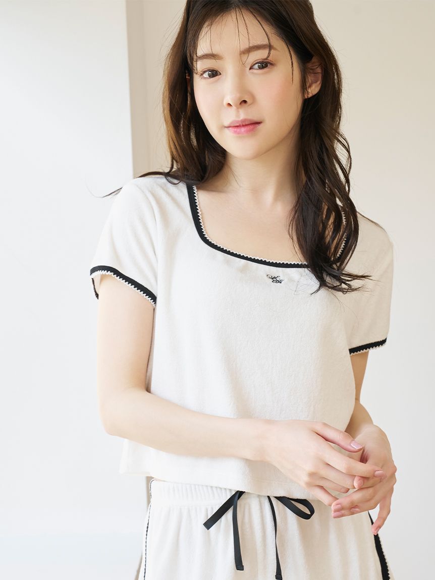 SNIDEL HOME「【SorbetLight】【接触冷感】パイルトップス」|ルームウェア|IVR